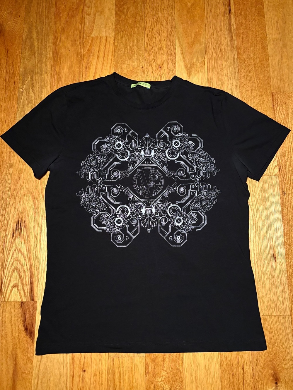 Versace Baroque Crest Logo Tshirt